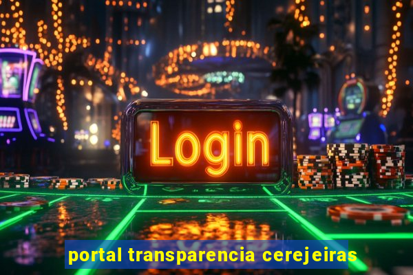 portal transparencia cerejeiras